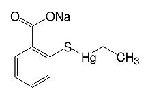 Ethylmercury thiosalicylic acid-Na-salt research grade, USP, Ph. Eur.