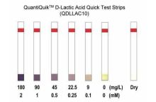 QuantiQuik D-Lactic Acid Quick Test Strips