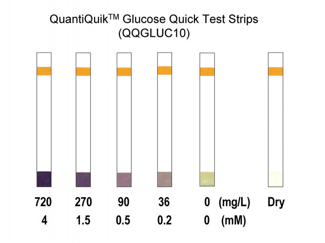 QuantiQuik™ Glucose Quick Test Strips