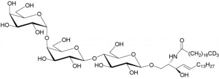 N-Octadecanoyl-D3-ceramide trihexoside, deuterated
