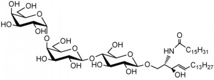 N-Hexadecanoyl-ceramide trihexoside