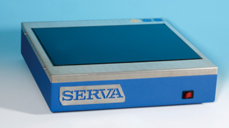 SERVA UV-Table C II (312 nm, 22 x 28 cm) with Lid for DIAS