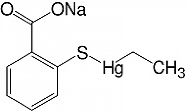 Ethylmercury thiosalicylic acid-Na-salt research grade, USP, Ph. Eur.