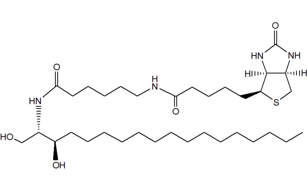 N-Hexanoyl-biotin-D-erythro-dihydrosphingosine